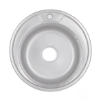 Кухонная мойка Lidz 510-D 0,8 мм Micro Decor (LIDZ510DEC)