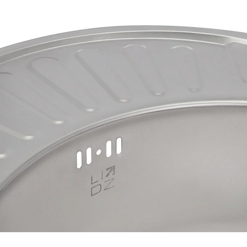 Кухонная мойка Lidz 5745 0,8 мм Micro Decor (LIDZ5745MDEC)