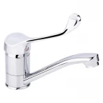 Смеситель для раковины локтевой Lidz Watt 002M с поворотным изливом (k40) LDWAT002MCRM34861 Chrome