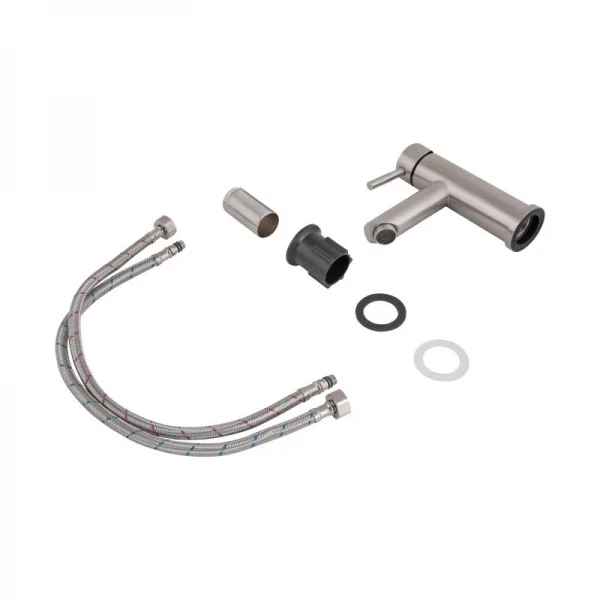 Смеситель для раковины Lidz Aria 001F (k35) LDARI001FNKS34937 Nickel