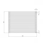 Сушилка для посуды Lidz (CRM) 112 20 000 00