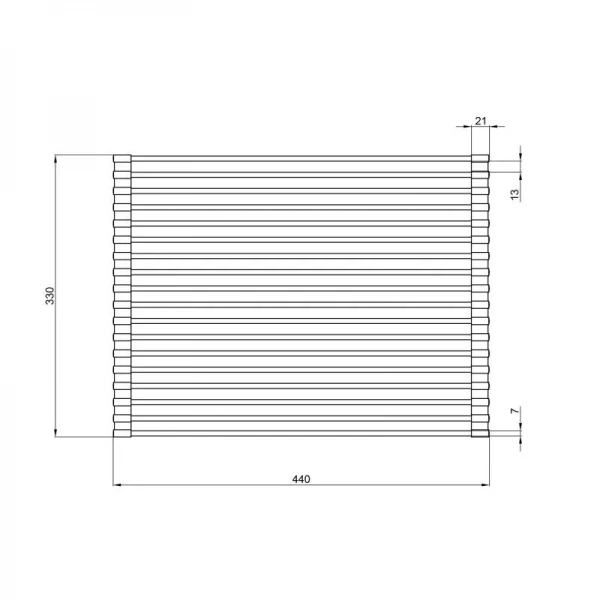 Сушилка для посуды Lidz (CRM) 112 20 000 00