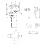 Смеситель для раковины Lidz Nicole 001FB (k35) LDNIC001FBCRM35099 Chrome