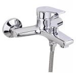 Смеситель для ванны Lidz Gloria 006 (c душевым гарнитуром) (k35) LDGLO006CRM35118 Chrome