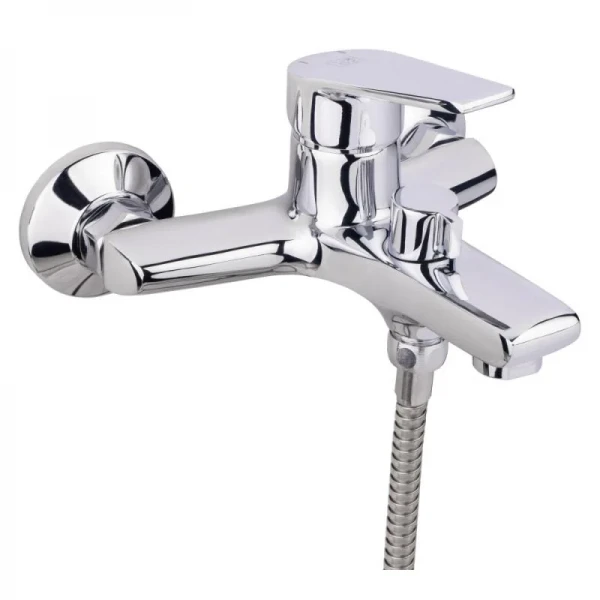 Смеситель для ванны Lidz Gloria 006 (c душевым гарнитуром) (k35) LDGLO006CRM35118 Chrome