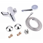Смеситель для ванны Lidz Anny 006 (c душевым гарнитуром) (k40) LDANN006CRM35121 Chrome