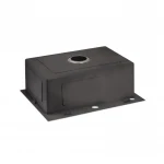 Мойка для кухни интегрированная Lidz Handmade H6050 (LDH6050BRU35371) Brushed Steel 3,0/1,0 мм