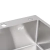 Мойка для кухни интегрированная Lidz Handmade H5045 (LDH5045BRU35383) Brushed Steel 3,0/1,0  мм