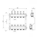 Коллектор с расходомерами SD Plus 1