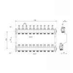 Коллектор с расходомерами SD Plus 1
