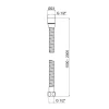 Шланг Lidz Niagara 12 1,5-2,0 м LDNIA12CRM35460 Chrome