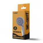 Лейка для ручного душа Lidz Niagara 14 95 мм округлая LDNIA14CRM35465 Chrome