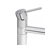 Смеситель для раковины Qtap Spring с поворотным изливом высокий QTSPRCRM001XL Chrome