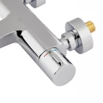 Смеситель для ванны Qtap Votice термостатический QTVOT30T1051GC Chrome