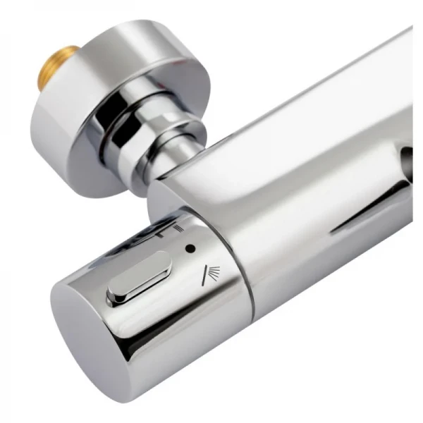 Смеситель для ванны Qtap Votice термостатический QTVOT30T1051GC Chrome