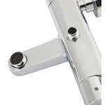 Смеситель для ванны Qtap Votice термостатический QTVOT30T1051GC Chrome