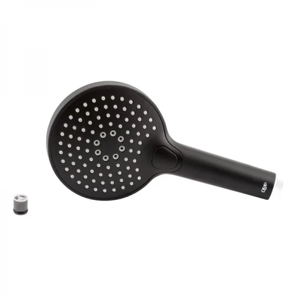 Лейка для ручного душа Qtap Rucni 120 мм округлая QTRUCA120O3KBB Black Matt