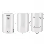 Водонагреватель электрический Thermo Alliance 80 л универсальный, мокрый ТЭН 1,5 кВт D80VH15Q3