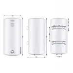 Водонагреватель электрический Thermo Alliance 50 л SLIM вертикальный, мокрый ТЭН 1,5 кВт D50V15Q1