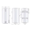 Водонагреватель электрический Thermo Alliance 80 л SLIM вертикальный, мокрый ТЭН 1,5 кВт D80V15Q2