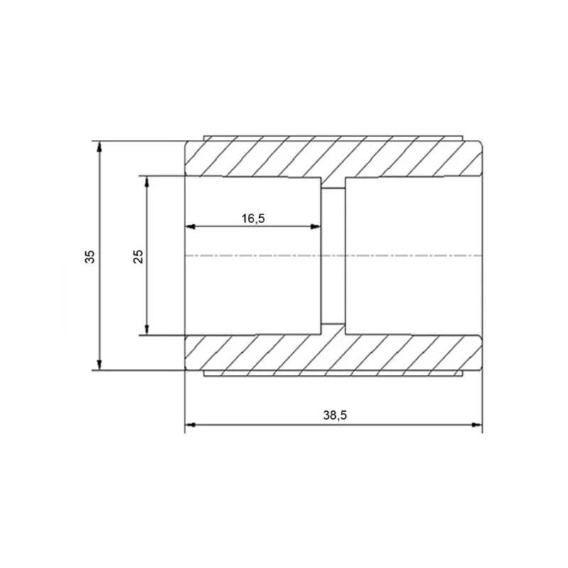 Муфта PPR Blue Ocean 