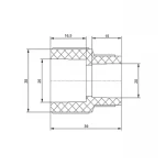 Муфта PPR Blue Ocean 