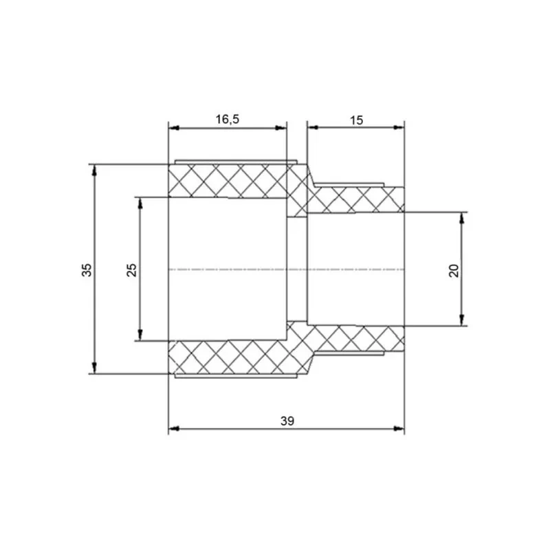 Муфта PPR Blue Ocean 