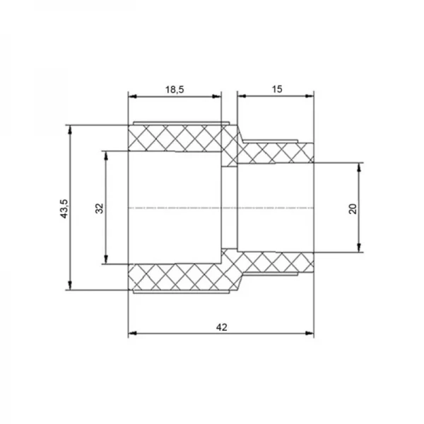 Муфта PPR Blue Ocean 