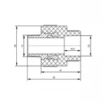 Муфта PPR Blue Ocean 