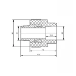 Муфта PPR Blue Ocean 