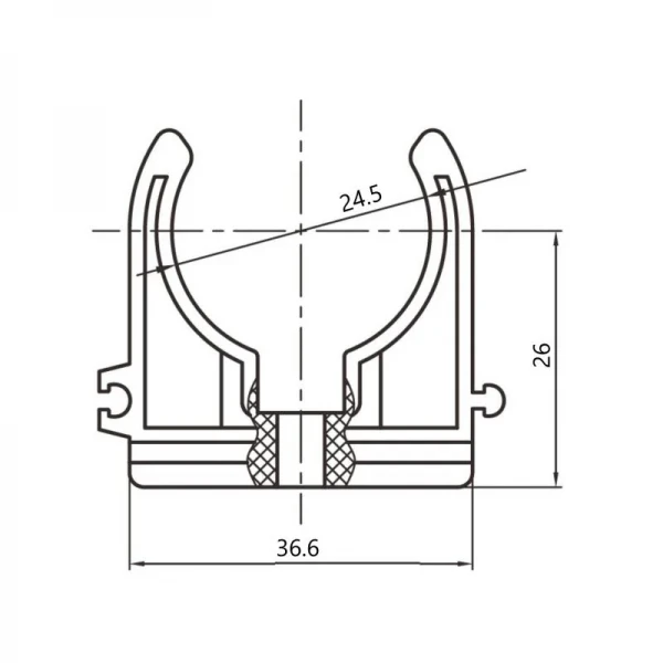 Крепеж PPR Blue Ocean 