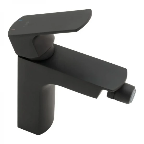 Смеситель для биде Qtap Lipno QTLIPNO2023101CB Black Matt