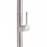 Смеситель для кухни Qtap Lenicka с выдвижным изливом QTLEN9138103UN Brushed Nickel PVD