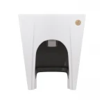 Биде напольное Qtap Crow 545х360х410 White QT05443370W