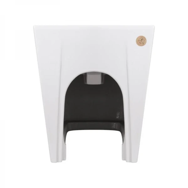 Биде напольное Qtap Crow 545х360х410 White QT05443370W