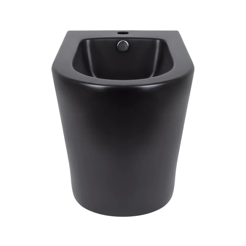 Біде підлогове Qtap Scorpio 530x360x395 Matt black QT14441003CMB