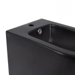 Биде напольное Qtap Scorpio 530x360x395 Matt black QT14441003CMB