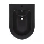 Биде напольное Qtap Scorpio 530x360x395 Matt black QT14441003CMB
