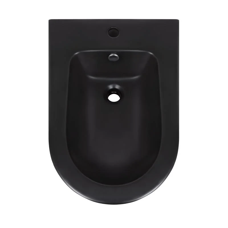 Біде підлогове Qtap Scorpio 530x360x395 Matt black QT14441003CMB