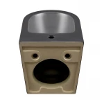 Биде подвесное Qtap Scorpio 515x360x345 Matt black QT1455053FMB