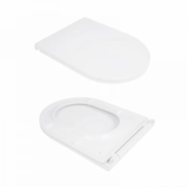 Унітаз підвісний Qtap Robin безобідковий з сидінням Soft-close QT13332141ERW