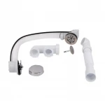 Сифон для ванны Lidz (WHI) 60 03 V002 01 с ревизией (выход 50 мм)