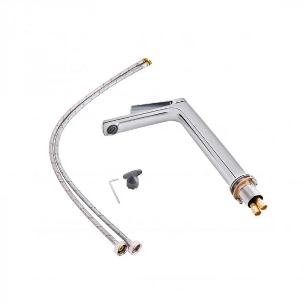 Смеситель для раковины Qtap Slavonice высокий QTSLV10H42103C Chrome