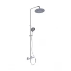 Душова система універсальна Qtap Sloup термостатична на два споживача QTSL57103ONC Chrome