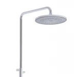 Душевая система универсальная Qtap Sloup термостатическая на два потребителя QTSL57103ONC Chrome