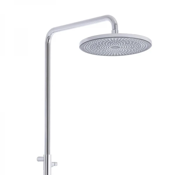 Душевая система универсальная Qtap Sloup термостатическая на два потребителя QTSL57103ONC Chrome