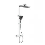 Душевая система универсальная Qtap Sloup термостатическая на два потребителя QTSL57103KNC Chrome