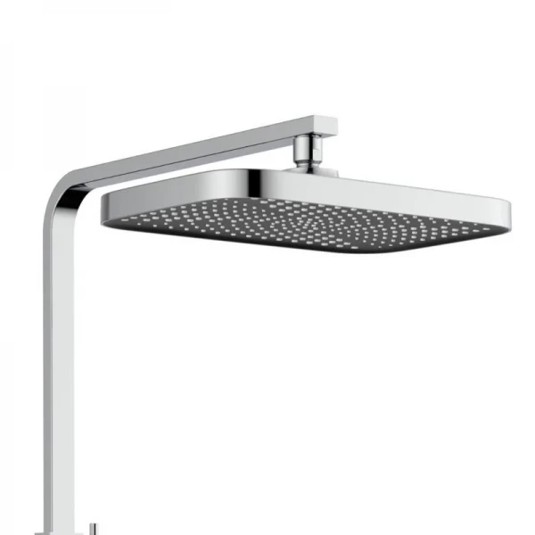 Душевая система универсальная Qtap Sloup термостатическая на два потребителя QTSL57103KNC Chrome