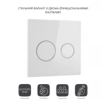 Панель смыва для унитаза Qtap Nest Uni QT0211P01V1176W