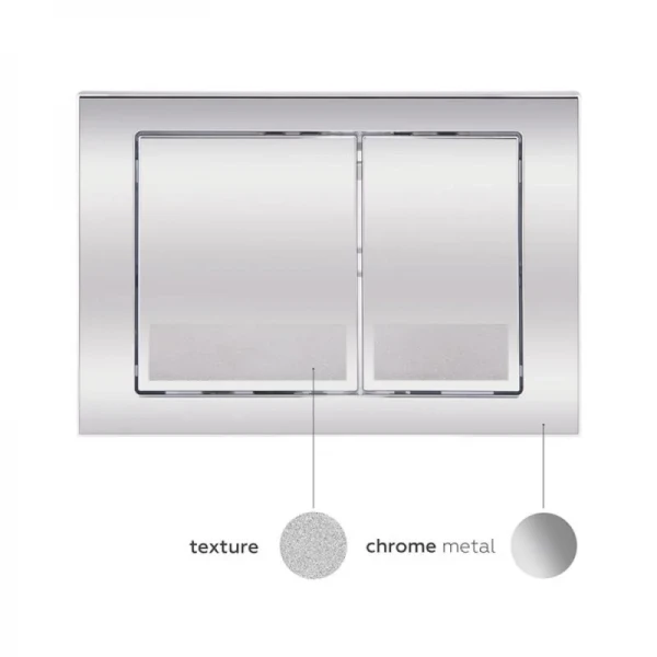 Готове рішення Qtap для ванної кімнати: підвісний унітаз Swan Rimless + комплект інсталяції Nest 4 в 1 (квадратна клавіша Chrome)